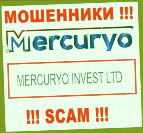 Юридическое лицо Mercuryo Co - это Меркурио Инвест Лтд, именно такую информацию опубликовали ворюги у себя на портале