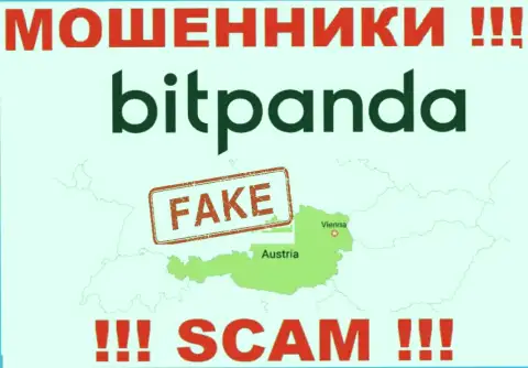 Ни слова правды касательно юрисдикции Bitpanda Com на информационном портале компании нет - это мошенники