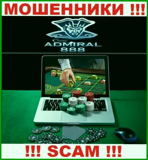 888 Admiral - это интернет-мошенники ! Направление деятельности которых - Casino