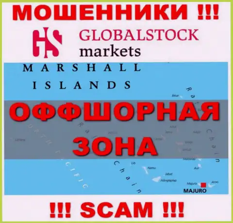 Global Stock Markets находятся на территории - Marshall Islands, остерегайтесь совместной работы с ними