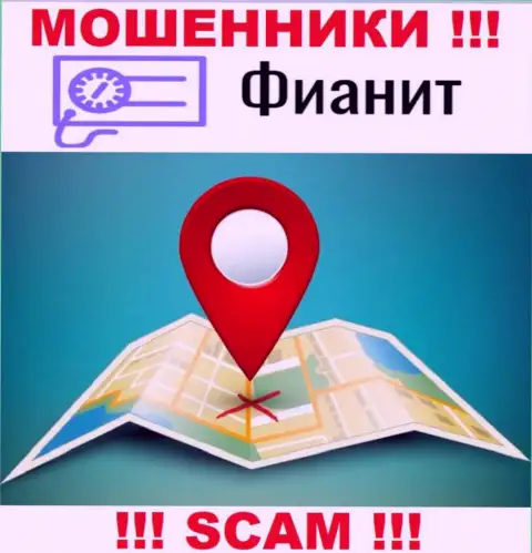 Остерегайтесь взаимодействия с internet мошенниками FiaNit - нет информации о адресе регистрации