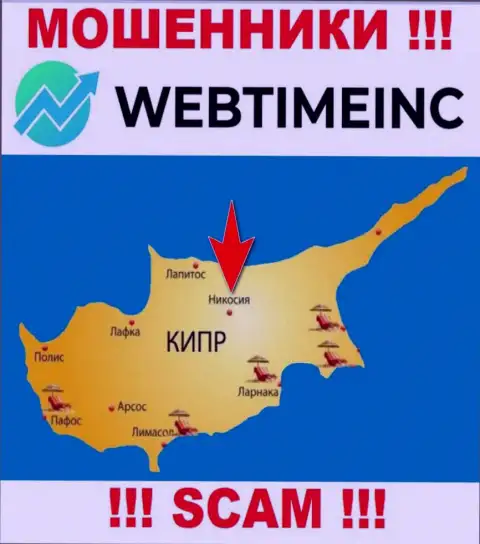 Контора WebTime Inc - это разводилы, базируются на территории Nicosia, Cyprus, а это оффшорная зона