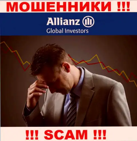 Вас обули в конторе Allianz Global Investors, и теперь Вы не в курсе что надо делать, обращайтесь, расскажем