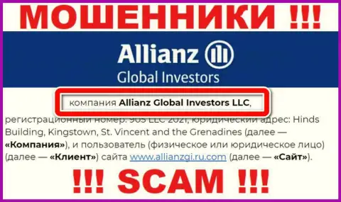 Организация Allianz Global Investors находится под руководством компании Алльянс Глобал Инвесторс ЛЛК