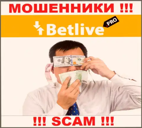 BetLive Pro орудуют противоправно - у данных интернет-мошенников нет регулятора и лицензионного документа, будьте очень осторожны !
