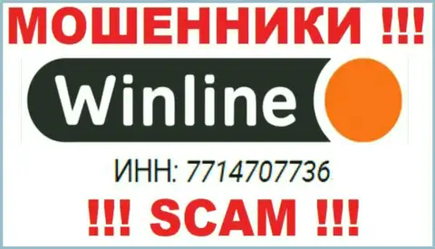 Организация WinLine официально зарегистрирована под вот этим номером: 7714707736