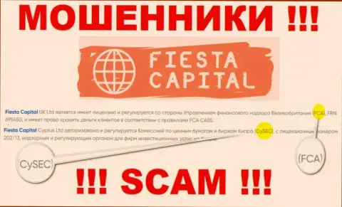 FCA - это регулятор: мошенник, который прикрывает неправомерные уловки Fiesta Capital