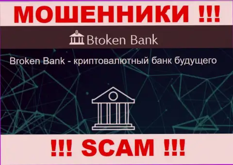 Будьте очень бдительны, сфера работы Btoken Bank, Инвестиции - это лохотрон !
