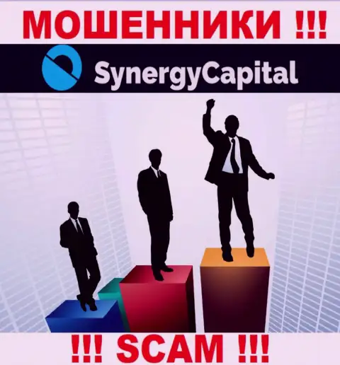 Synergy Capital предпочли анонимность, сведений о их руководстве Вы найти не сможете