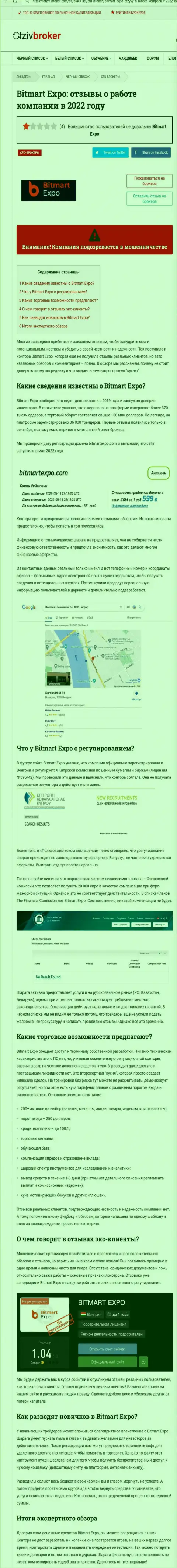 Bitmart Expo - это МОШЕННИК !!! Анализ условий взаимодействия