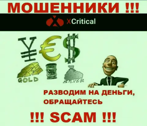 X Critical - раскручивают валютных игроков на денежные вложения, БУДЬТЕ ОЧЕНЬ БДИТЕЛЬНЫ !!!