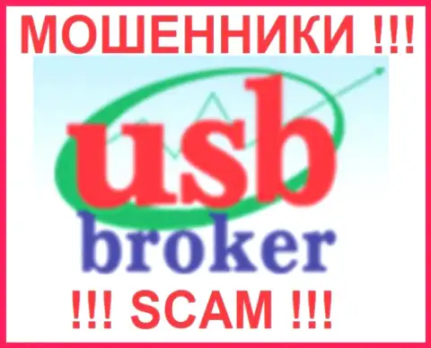 Лого мошеннической Форекс компании ЮСБ Брокер