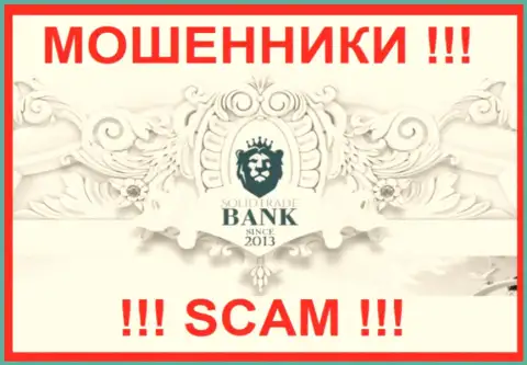 СолидТрейд Банк это ВОРЫ !!! SCAM !